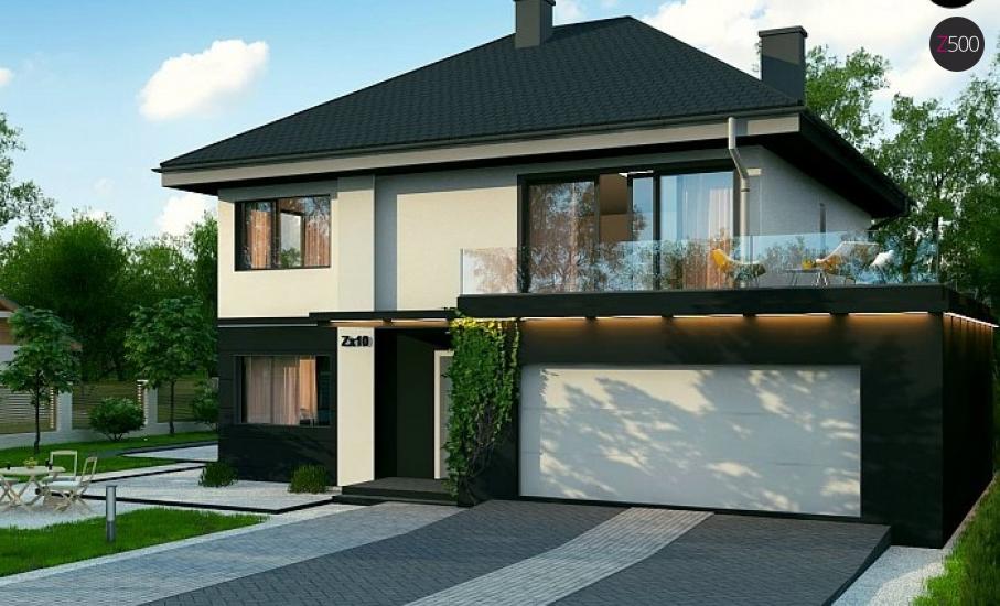 Проект дома Zx10 иллюстрация 1