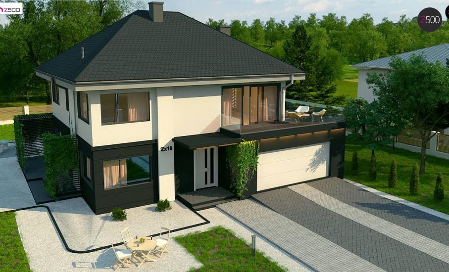 Проект дома Zx10 иллюстрация 5