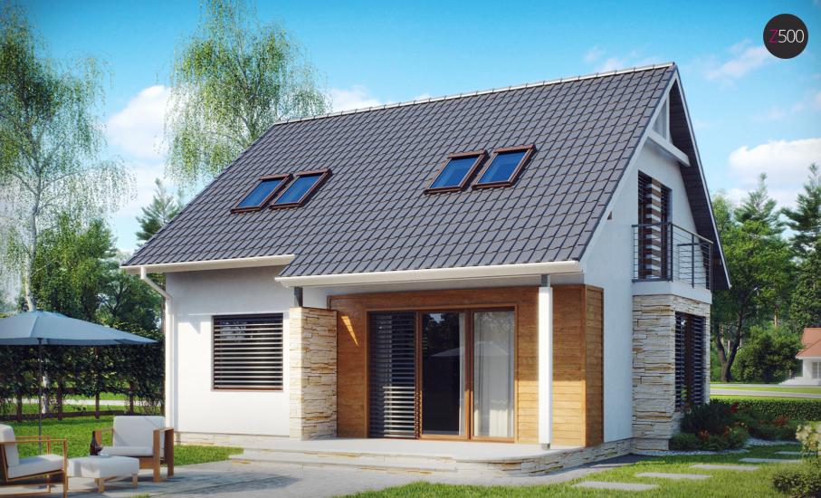 Проект дома Z102 иллюстрация 1