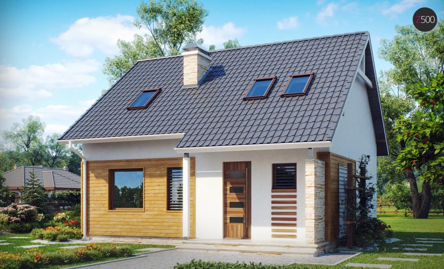 Проект дома Z102 иллюстрация 2