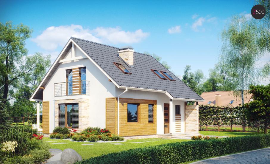 Проект дома Z102 иллюстрация 3