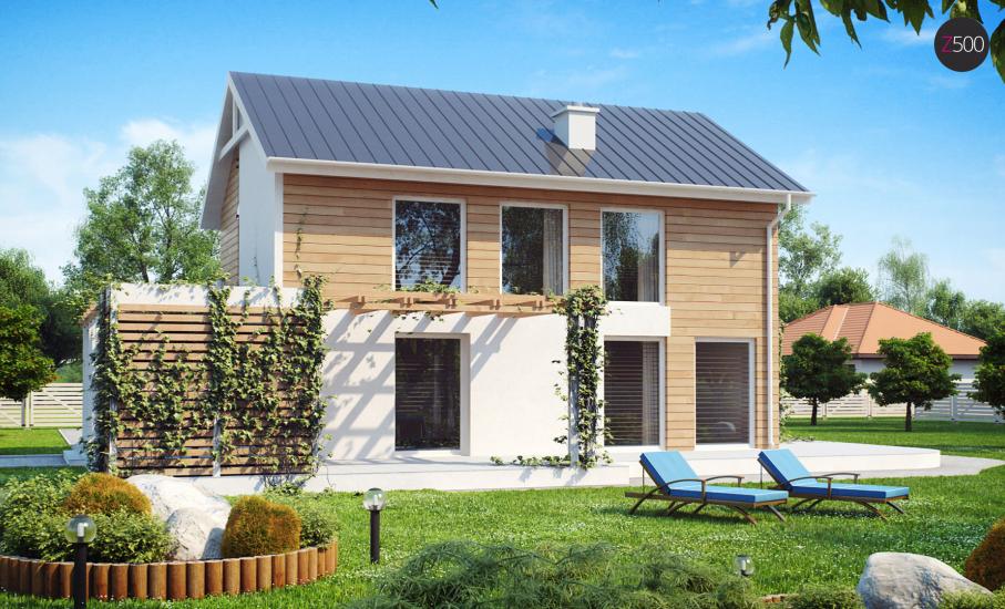 Проект дома Z115 иллюстрация 2