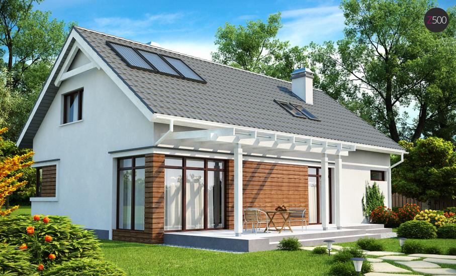 Проект дома Z122 иллюстрация 2