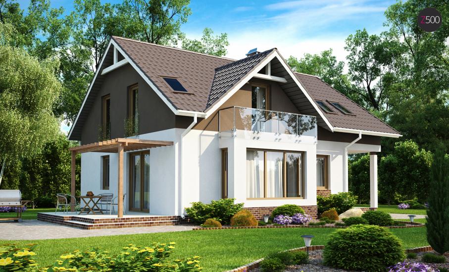 Проект дома Z128 иллюстрация 2