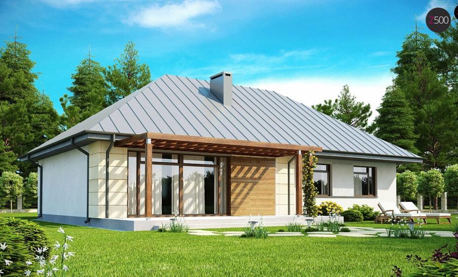 Проект дома Z140 иллюстрация 2