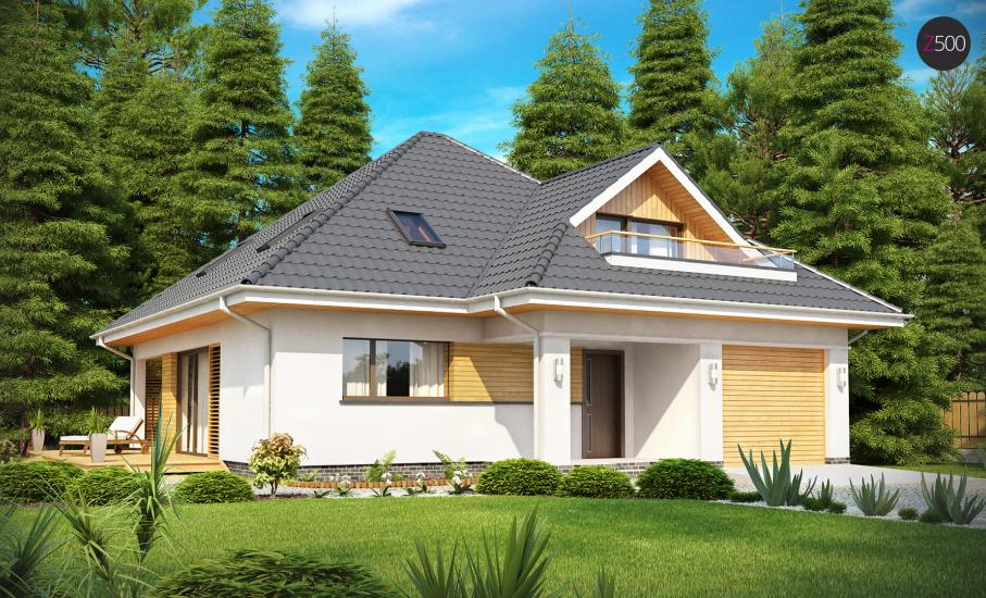 Проект дома Z143 иллюстрация 1