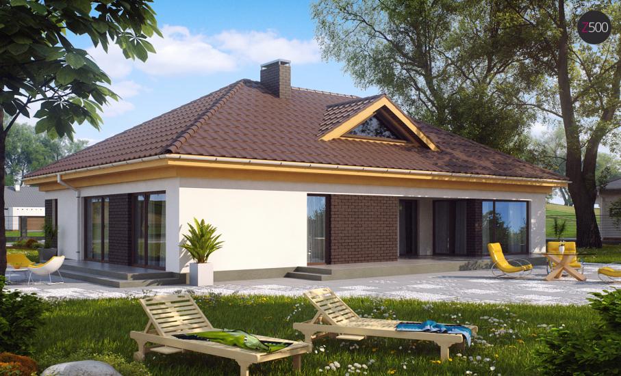 Проект дома Z144 иллюстрация 2