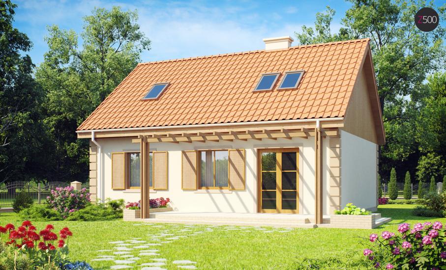 Проект дома Z14 иллюстрация 2