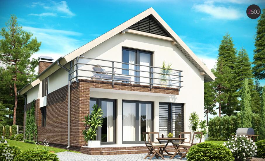 Проект дома Z154 иллюстрация 2