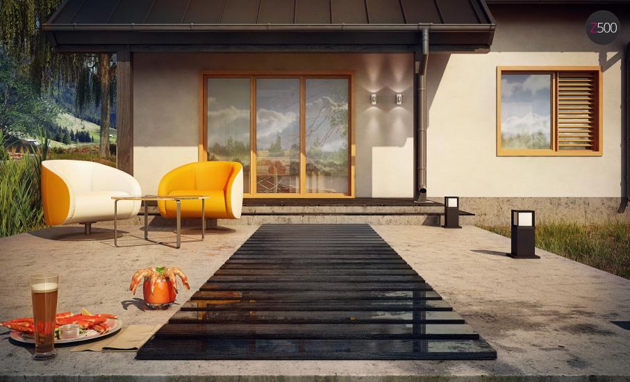 Проект дома Z162 иллюстрация 5