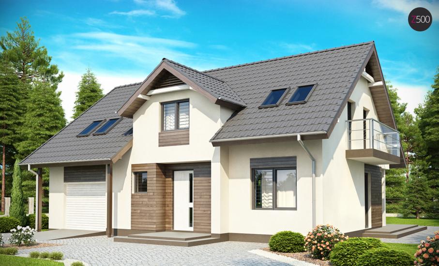 Проект дома Z172 иллюстрация 1