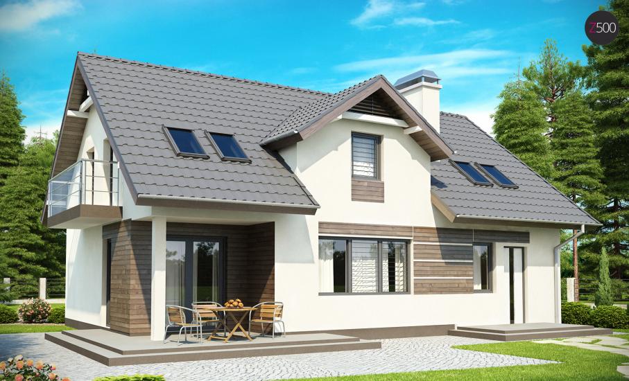 Проект дома Z172 иллюстрация 2