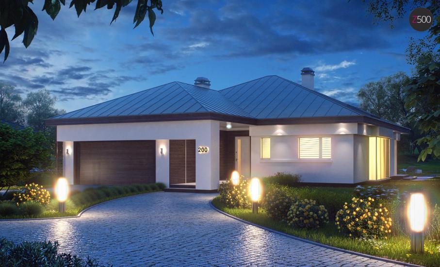 Проект дома Z200 иллюстрация 1