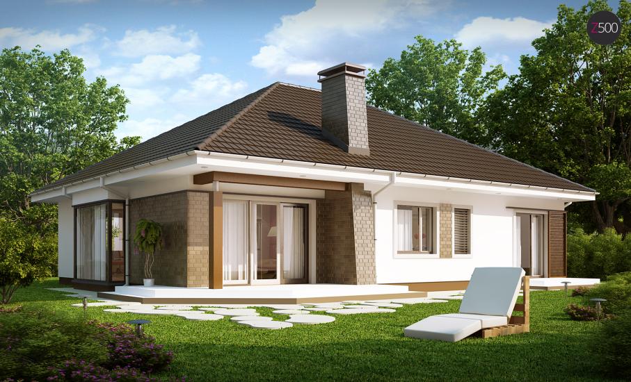 Проект дома Z205 иллюстрация 1