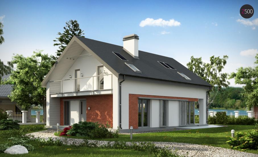 Проект дома Z215 иллюстрация 1