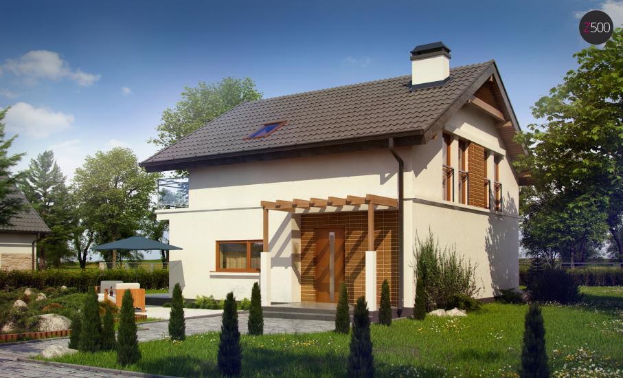 Проект дома Z248 иллюстрация 1