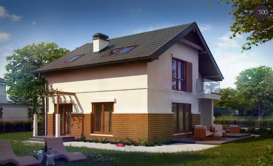 Проект дома Z248 иллюстрация 3