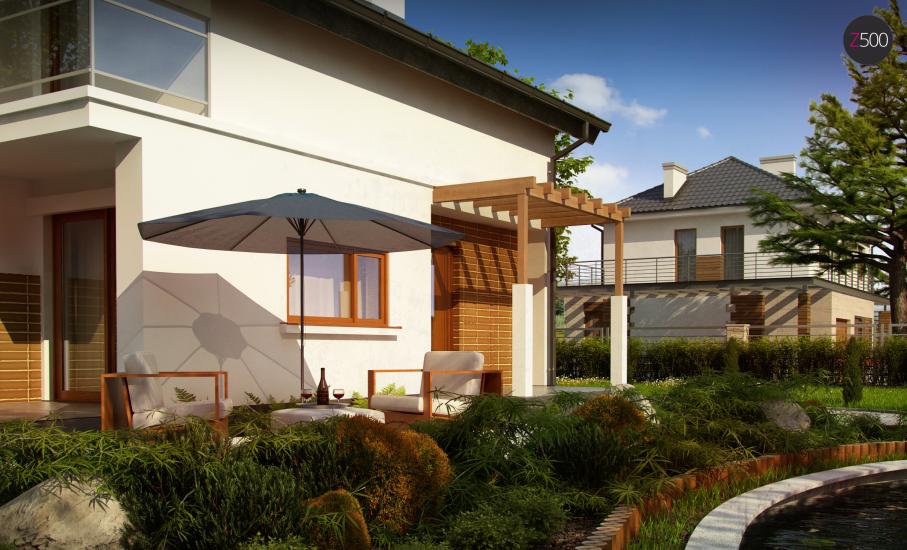 Проект дома Z248 иллюстрация 4