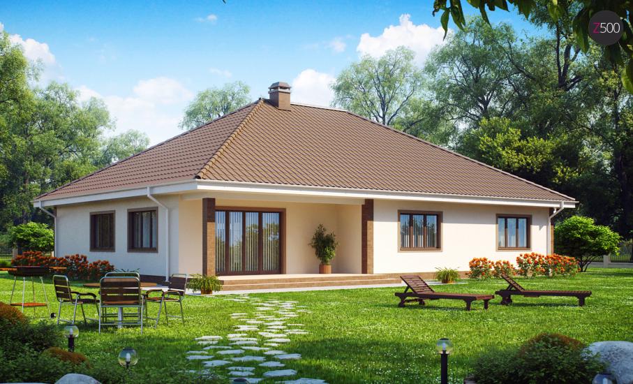 Проект дома Z26 иллюстрация 2