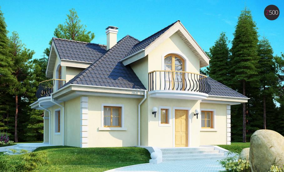 Проект дома Z27 иллюстрация 1