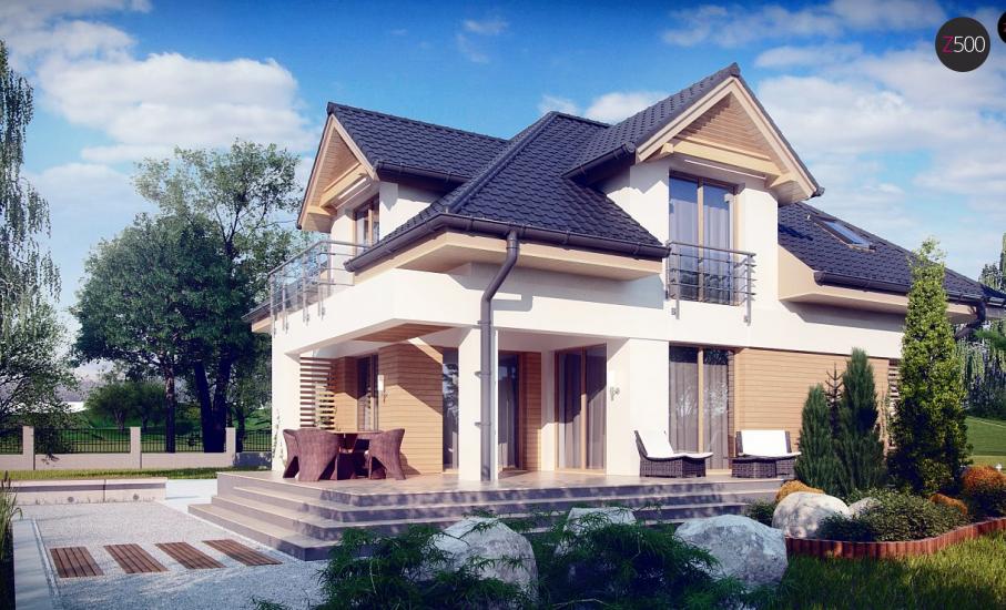 Проект дома Z284 иллюстрация 2