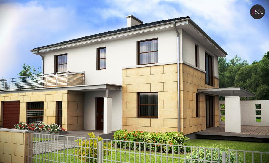 Проект дома Z29 иллюстрация 1