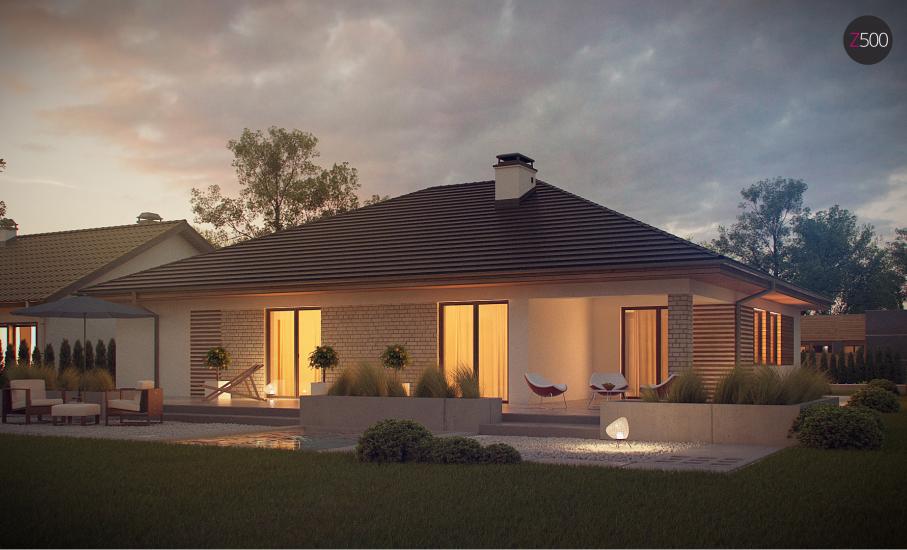 Проект дома Z301 иллюстрация 2