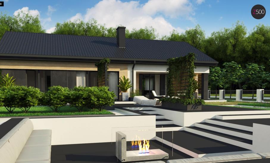 Проект дома Z349 иллюстрация 3