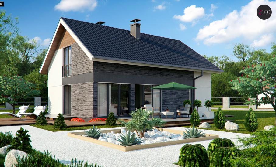 Проект дома Z394 иллюстрация 2
