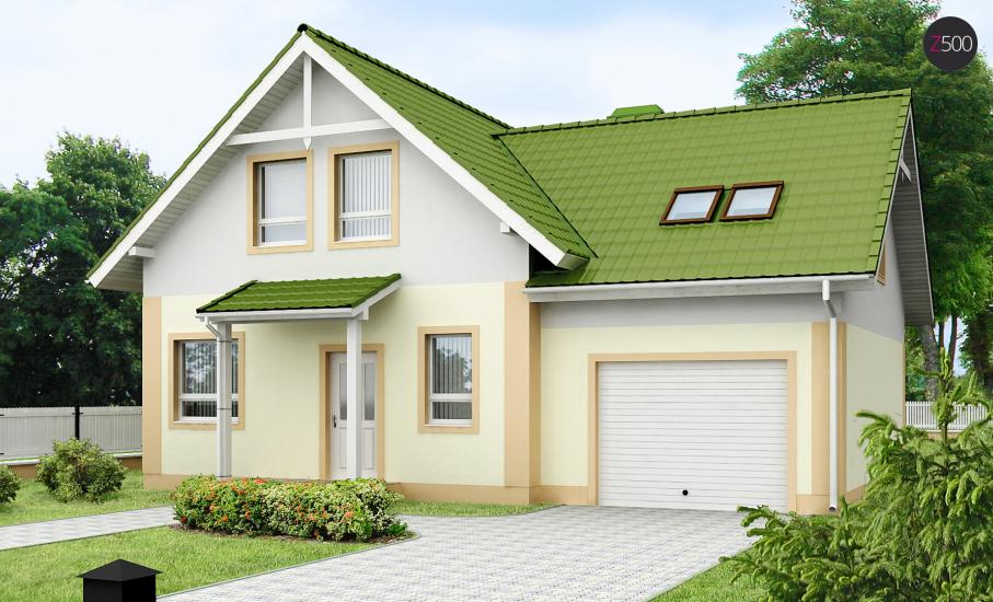 Проект дома Z43 иллюстрация 1