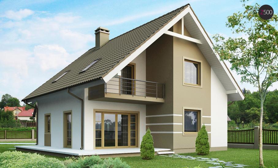 Проект дома Z62 иллюстрация 1