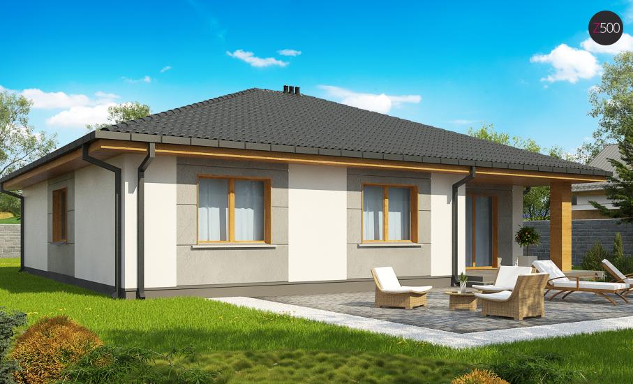 Проект дома Z67 иллюстрация 1