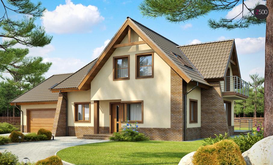 Проект дома Z70 иллюстрация 1