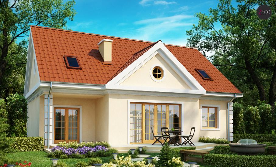 Проект дома Z9 иллюстрация 1