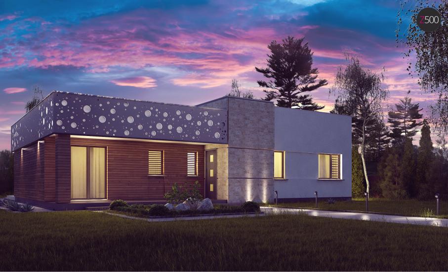 Проект дома Zx115 иллюстрация 1