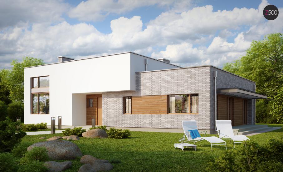 Проект дома Zx34 иллюстрация 1