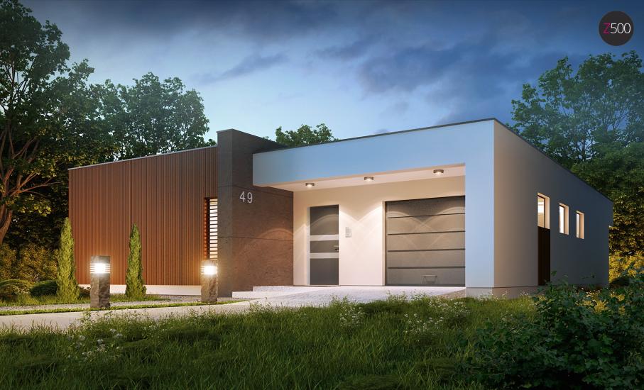 Проект дома Zx49 иллюстрация 1