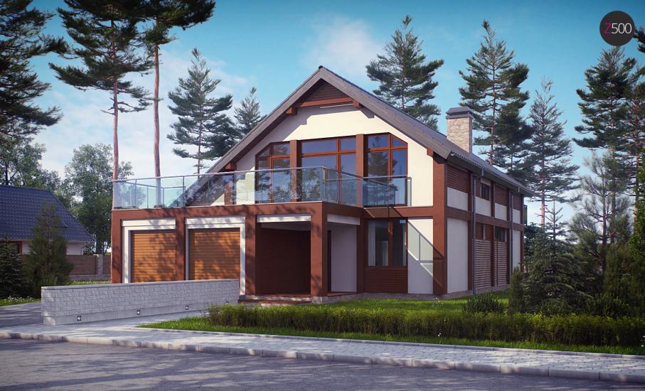 Проект дома Zx50 иллюстрация 1