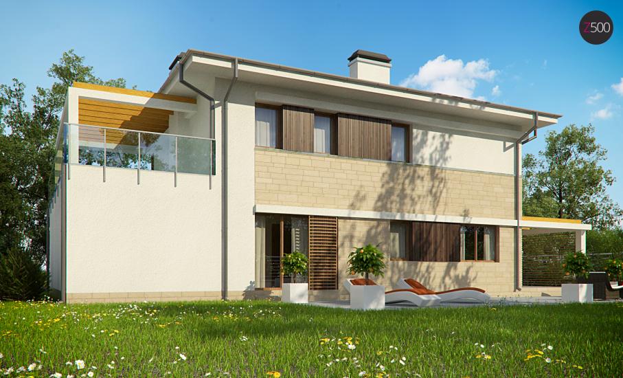 Проект дома Zx63 иллюстрация 3