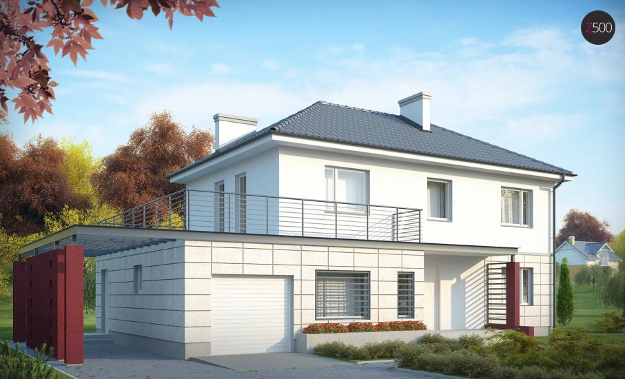 Проект дома Zx6 иллюстрация 3