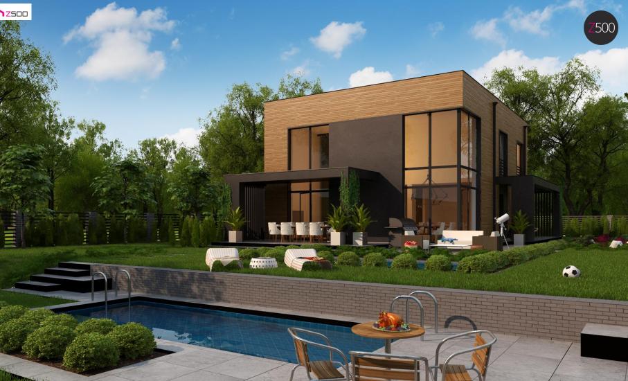 Проект дома Zx93 иллюстрация 2