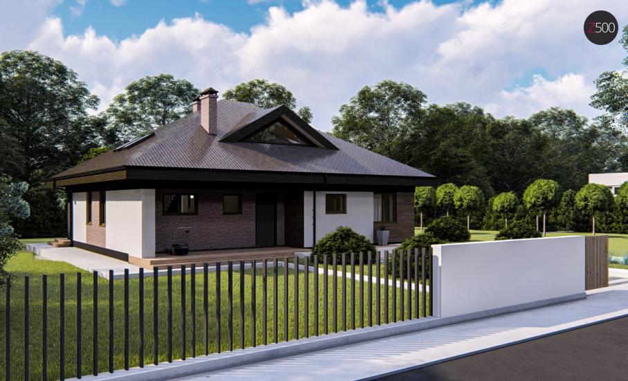 Проект дома Zz230 иллюстрация 1