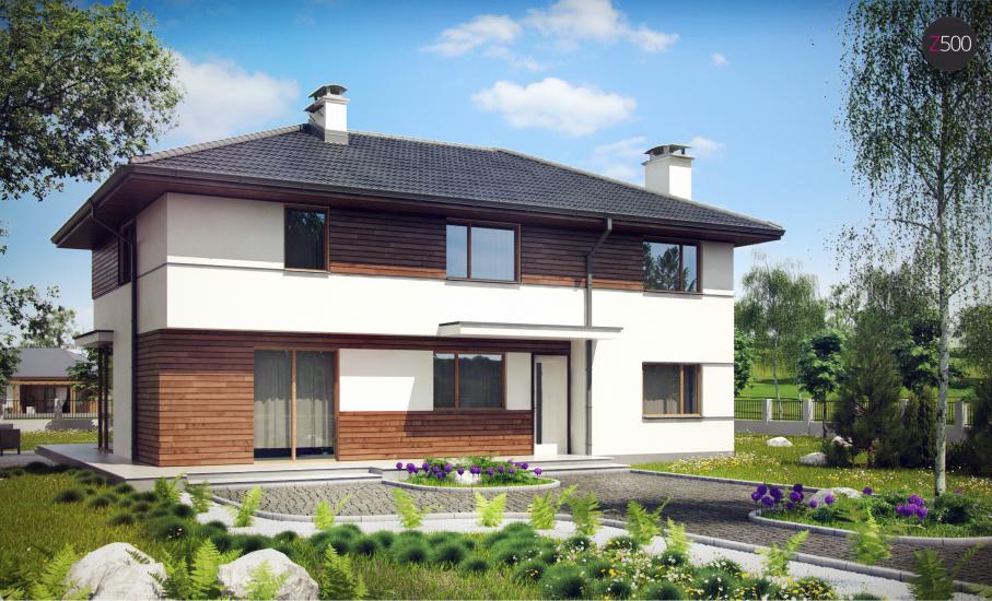 Проект дома Z159 иллюстрация 1