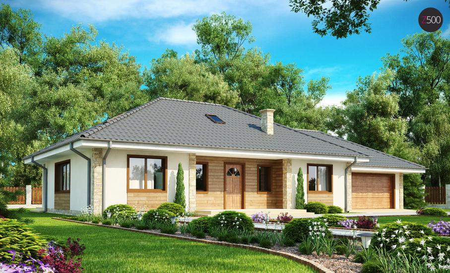 Проект дома Z35 иллюстрация 2